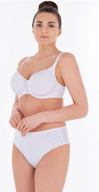 картинка Трусы стринги big size 170-23 (Белый) магазин Одежда+ являющийся официальным дистрибьютором в России 